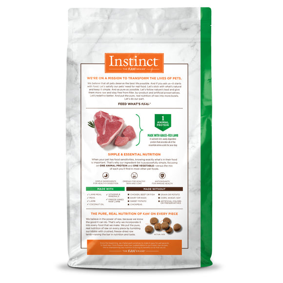 Instinct - Limited Ingredient Diet Real Lamb Recipe