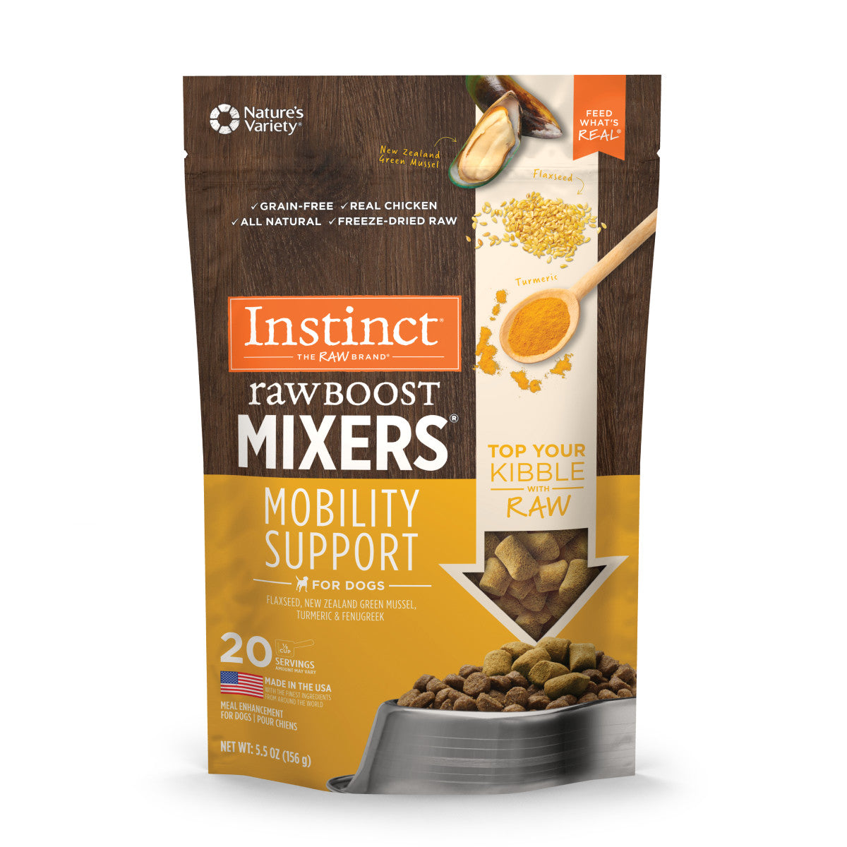Instinct - Raw Boost Mixers Mobility Support