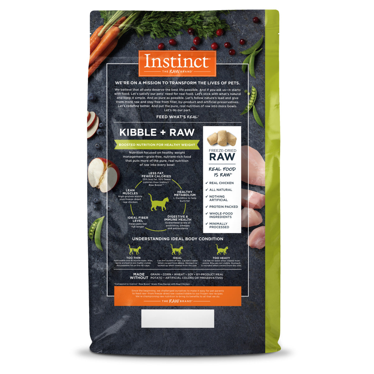 Instinct - Raw Boost Real Chicken Recipe Healthy Weight