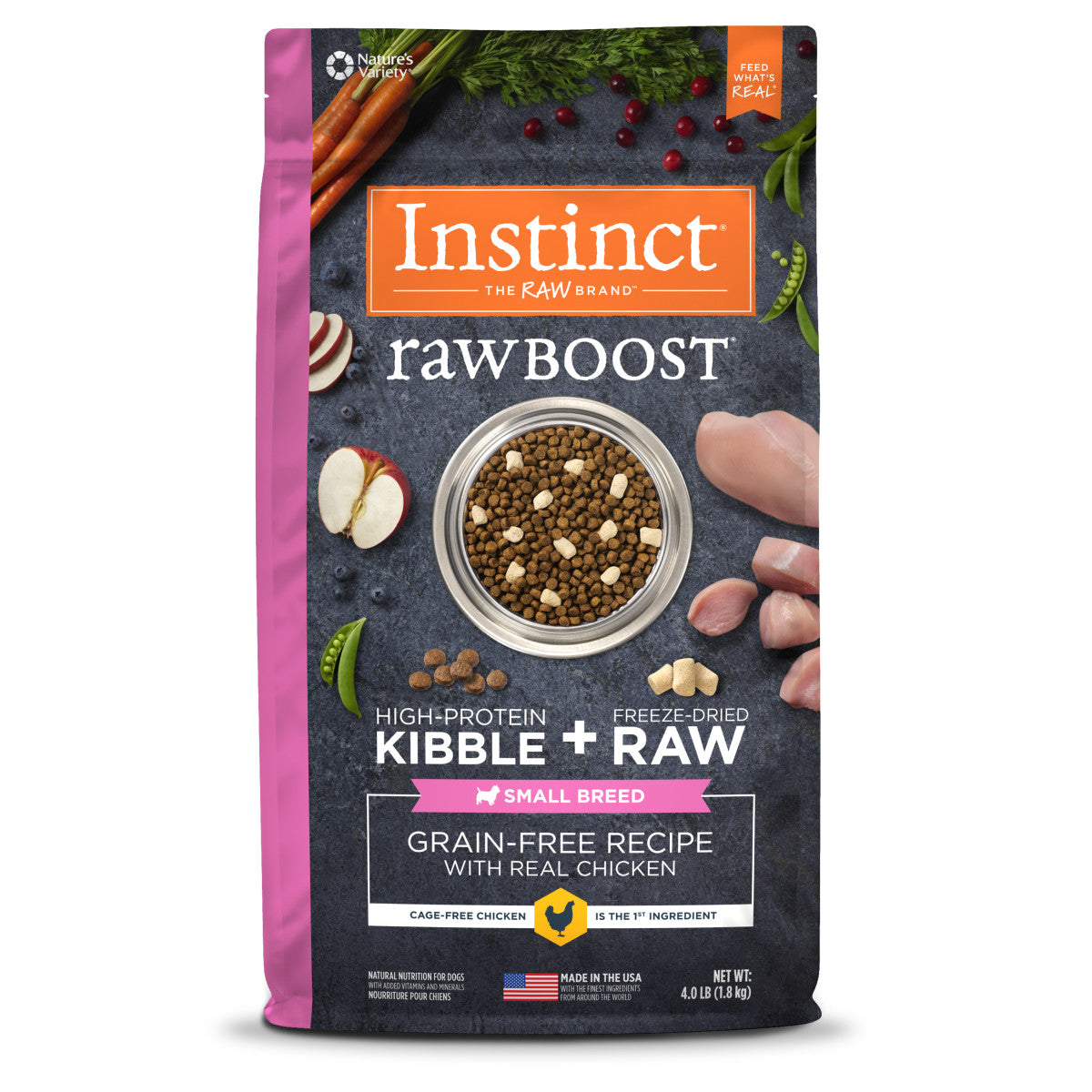 Instinct - Raw Boost Real Chicken Recipe (For Small Breed Dogs)