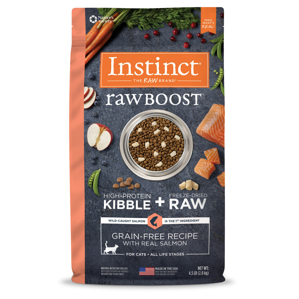 Instinct - Raw Boost Real Salmon Recipe