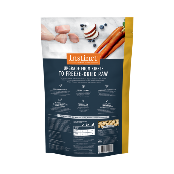 Instinct - Raw Freeze-Dried Meals Cage-Free Chicken Recipe