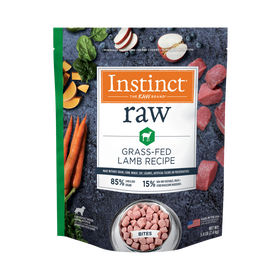 Instinct - Raw Frozen Bites Grass-Fed Lamb Recipe - Frozen Product