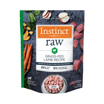 Instinct - Raw Frozen Bites Grass-Fed Lamb Recipe - Frozen Product