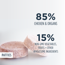 Instinct - Raw Frozen Patties Cage-Free Chicken Recipe - Frozen Product