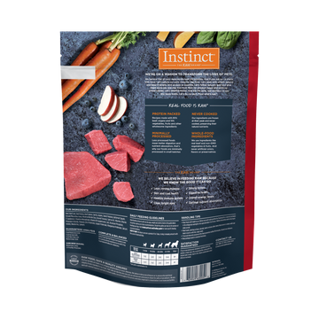 Instinct - Raw Frozen Patties Real Beef Recipe - Frozen Product