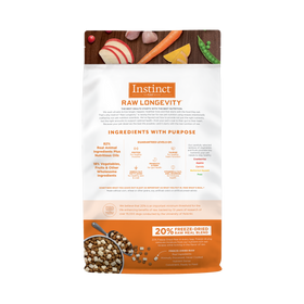 Instinct - Raw Longevity 20% Freeze-Dried Raw Meal Blend Cage-Free Chicken Recipe