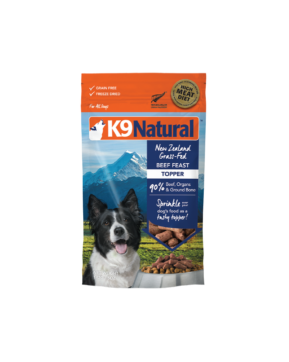 K9 Natural - Beef Freeze-Dried Dog Food Topper
