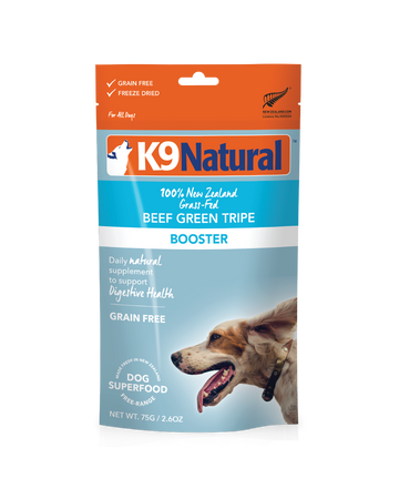 K9 Natural - Beef Green Tripe Freeze-Dried Dog Food Booster-ARMOR THE POOCH