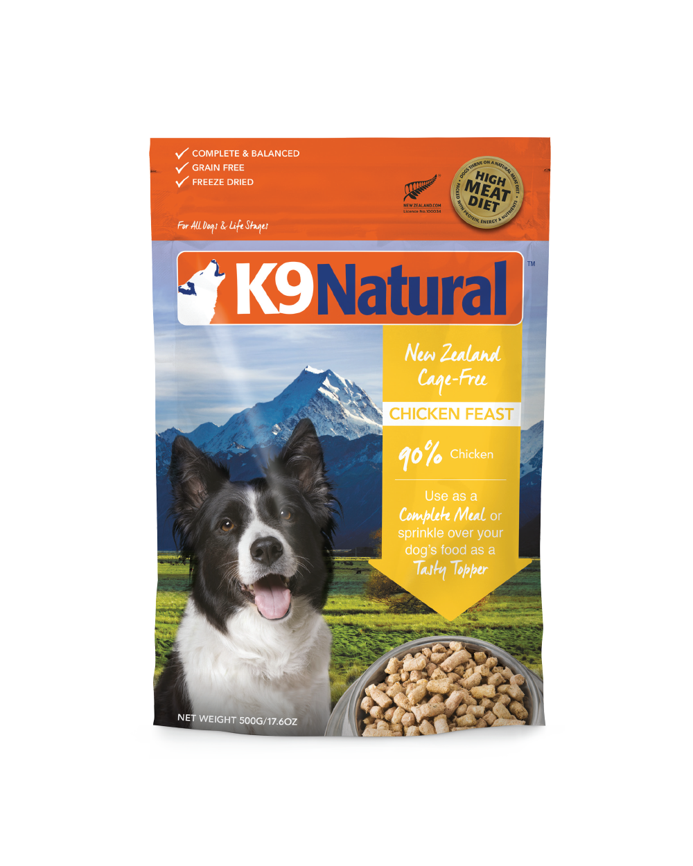 K9 Natural - Chicken Freeze-Dried Dog Food-ARMOR THE POOCH