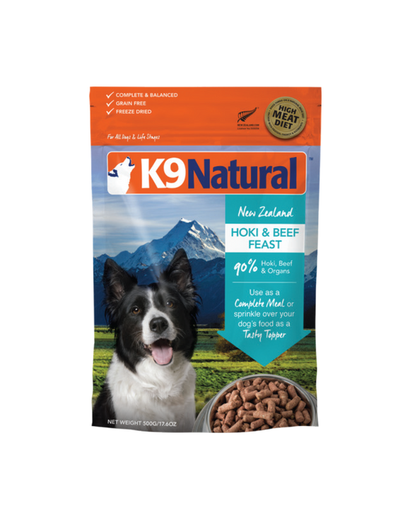 K9 Natural - Hoki & Beef Dog Food