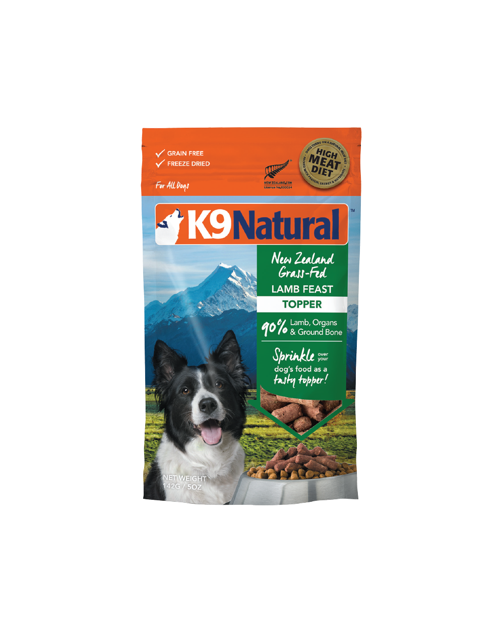 K9 Natural - Lamb Freeze-Dried Dog Food Topper-ARMOR THE POOCH