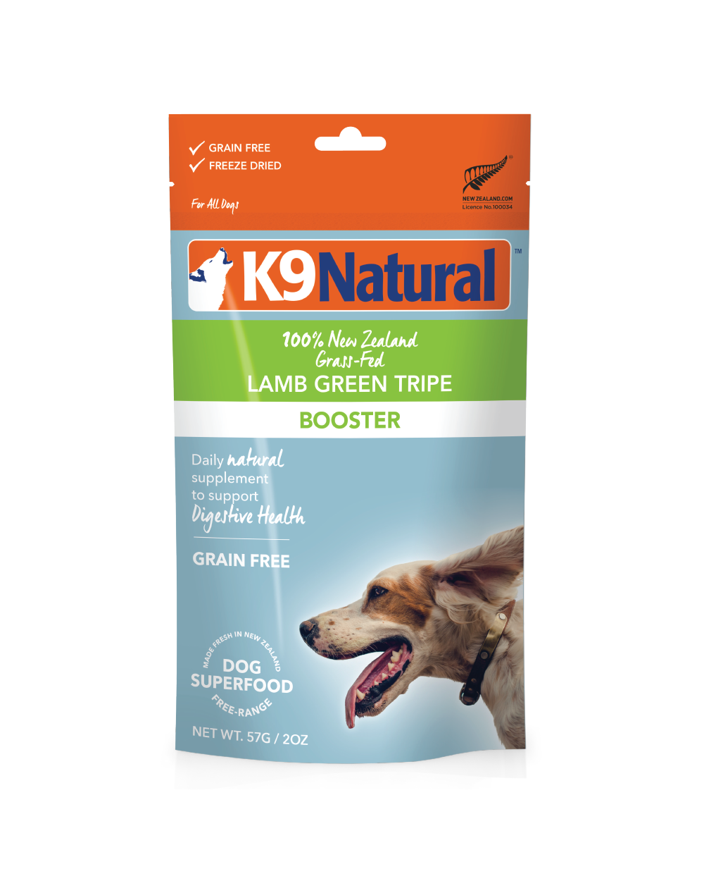 K9 Natural - Lamb Green Tripe Freeze-Dried Dog Food Booster - ARMOR THE POOCH