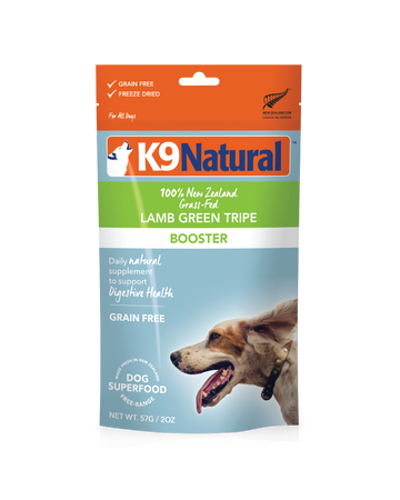 K9 Natural - Lamb Green Tripe Freeze-Dried Dog Food Booster - ARMOR THE POOCH