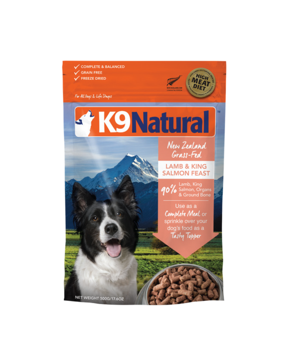 K9 Natural - Lamb & King Salmon Freeze-Dried Dog Food