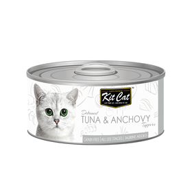 Kit Cat | Deboned Tuna & Anchovy Toppers | Wet Cat Food