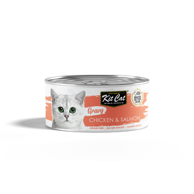 Kit Cat - Gravy Chicken & Salmon (Wet Cat Food) | Cat Food Toronto