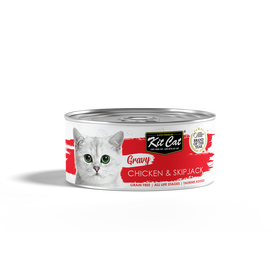 Kit Cat | Gravy Chicken & Skipjack | Wet Cat Food