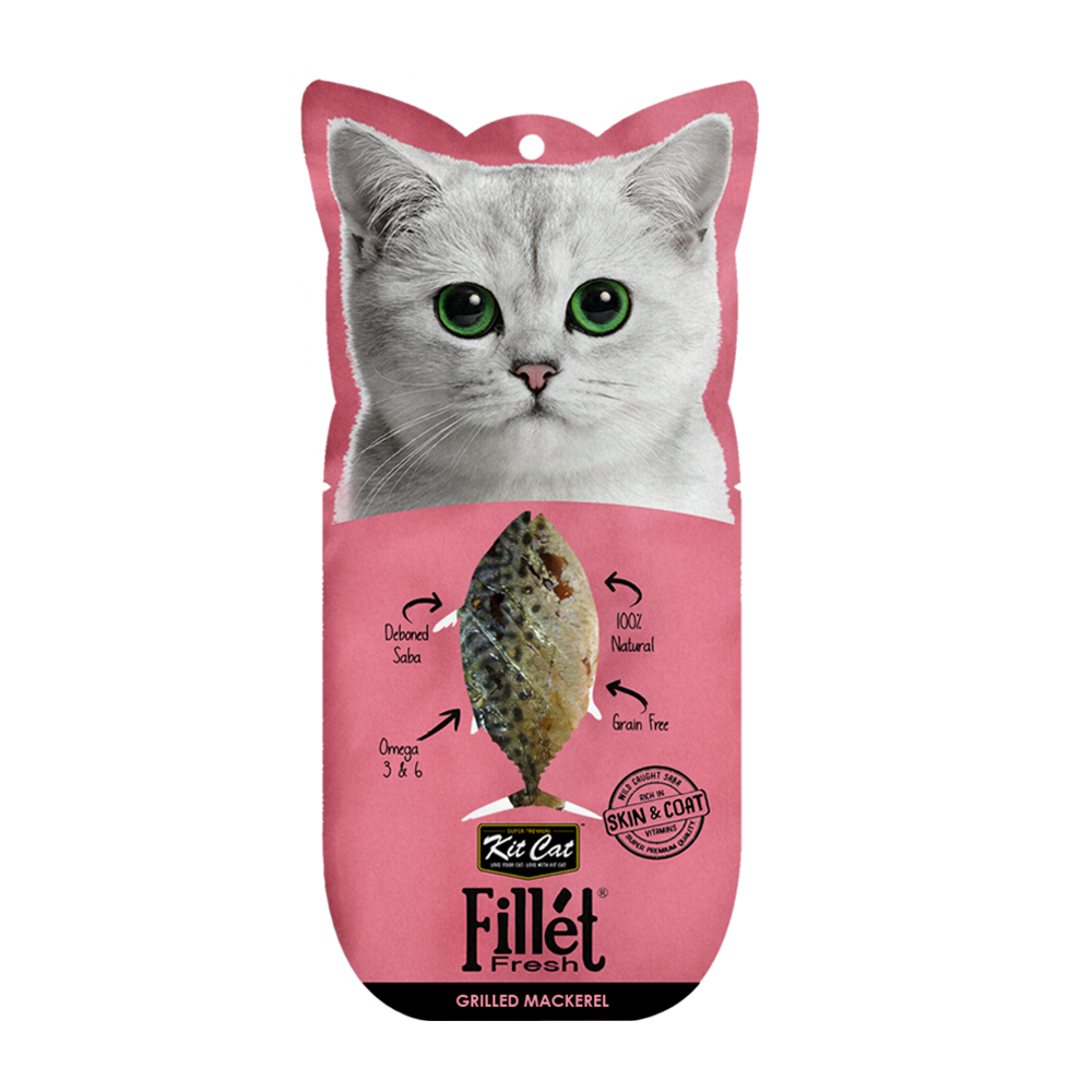 Kit Cat - Kit Cat Fillet Fresh - Grilled Mackerel (Cat Treat)