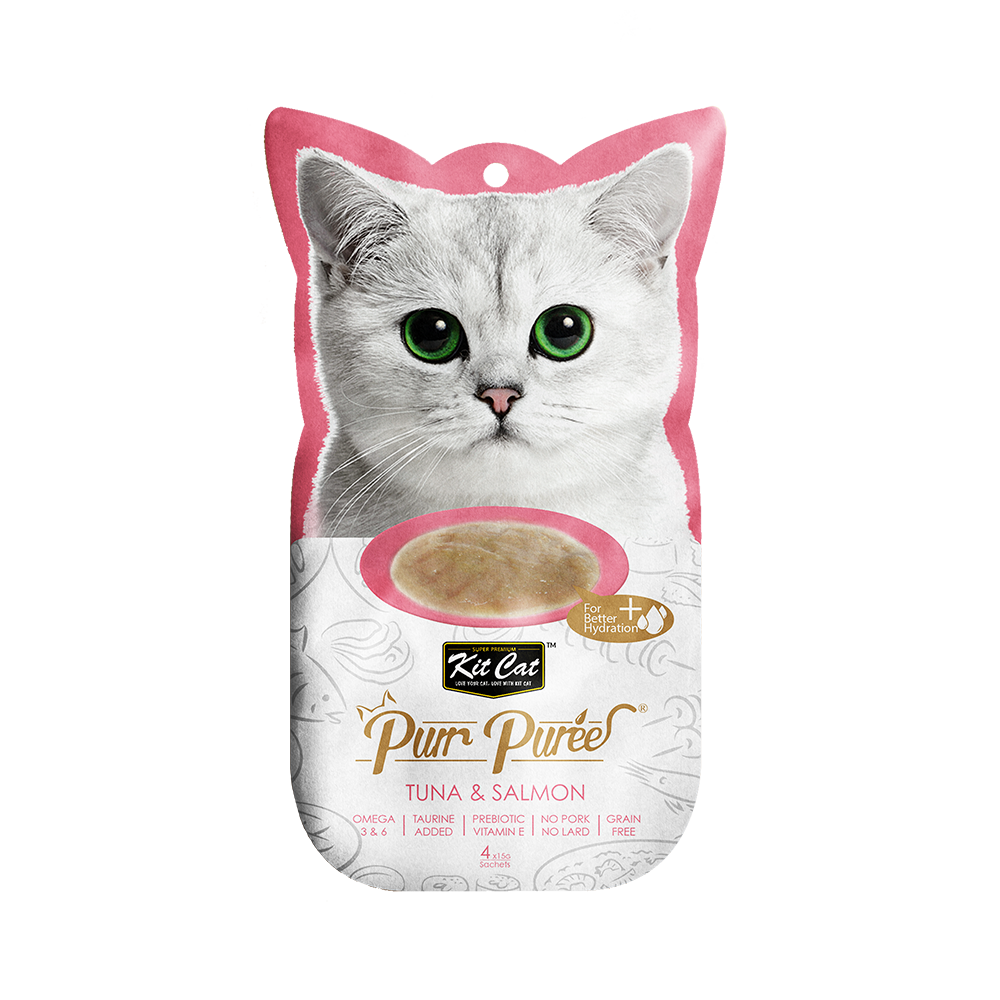 Kit Cat - Kit Cat Purr Puree - Tuna & Salmon (Cat Treat)