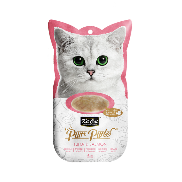 Kit Cat - Kit Cat Purr Puree - Tuna & Salmon (Cat Treat)