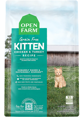 Open Farm | Grain-Free Chicken & Turkey Kitten Food | Dry Kitten Food Near Me Toronto | ARMOR THE POOCH