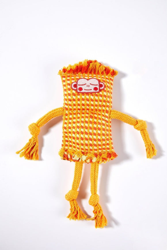 LINSLINS - Primate Family Squeaky Toy (For Dogs)