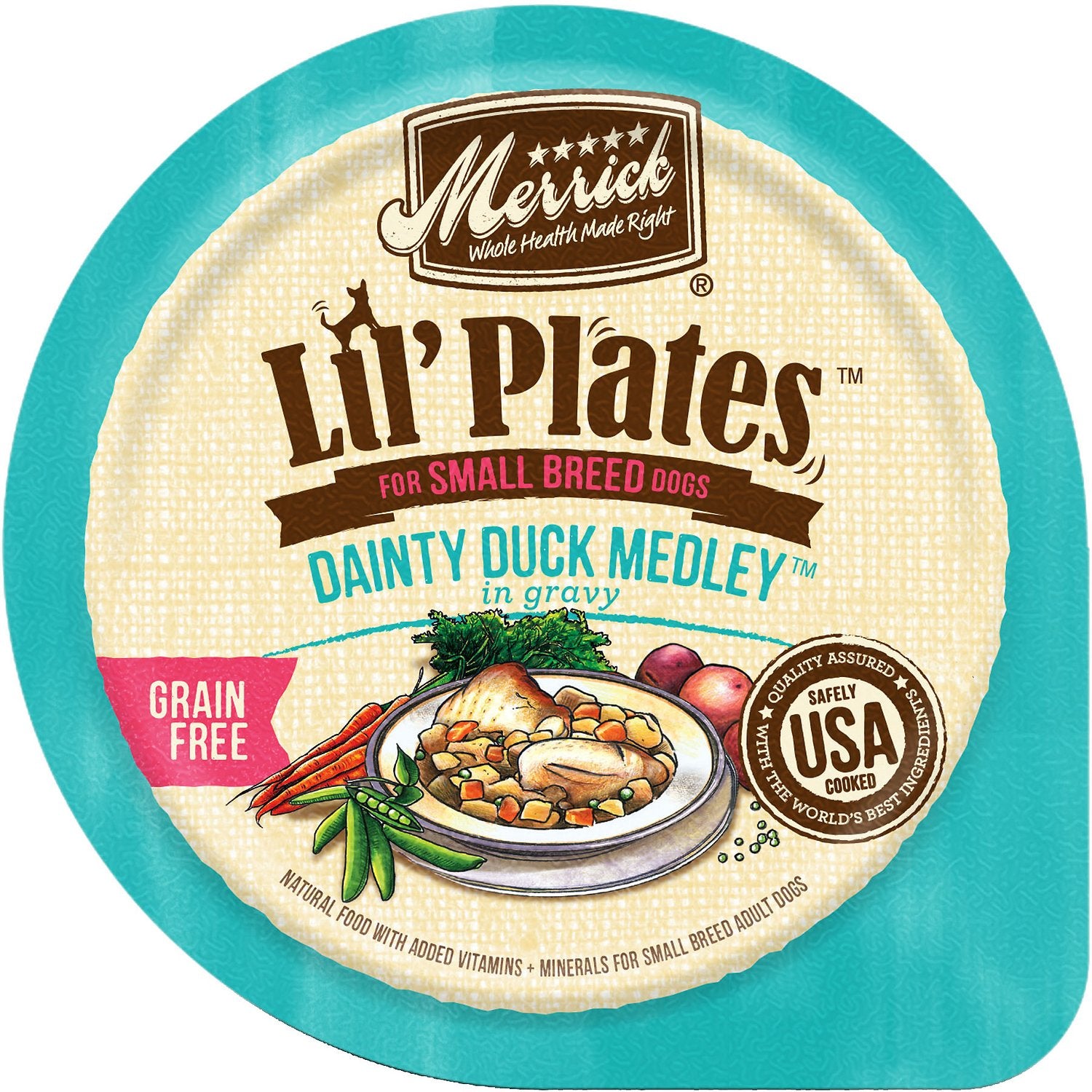 Merrick Lil' Plates Grain Free Dainty Duck Medley (Wet Dog Food)