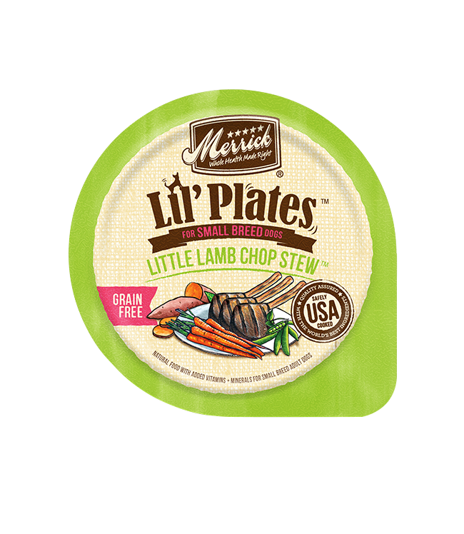 Merrick Lil' Plates Grain Free Little Lamb Chop Stew (Wet Dog Food)