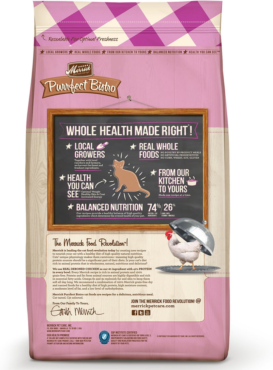 Merrick - Purrfect Bistro Healthy Kitten Recipe (Grain Free Dry Cat Food)