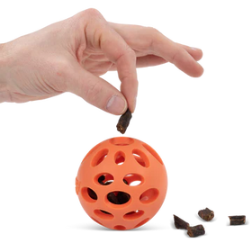 Messy Mutts | Totally Pooched | Huff'n Puff Ball 3.1" | Dog Toy