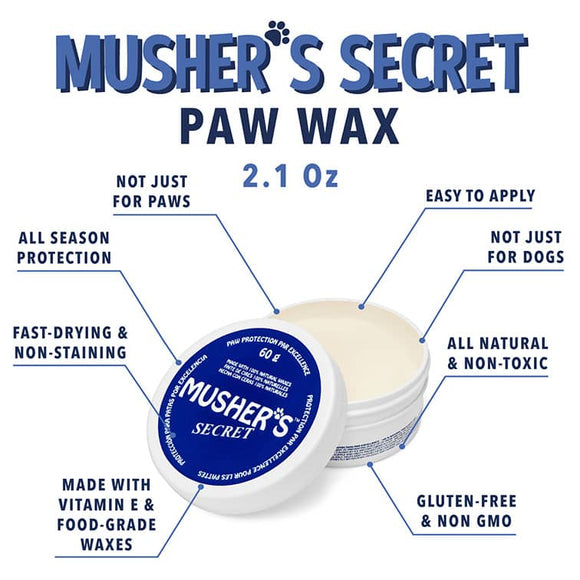 Musher's Secret | Paw Wax | Paw Protection | ARMOR THE POOCH