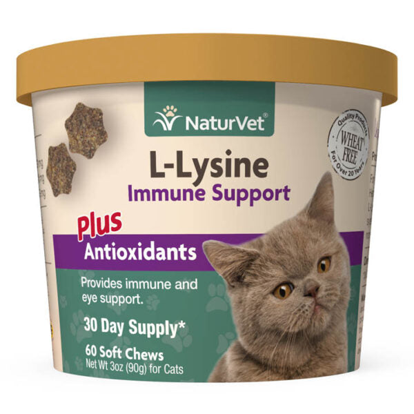 NaturVet - L-Lysine Immune Support (For Cats)