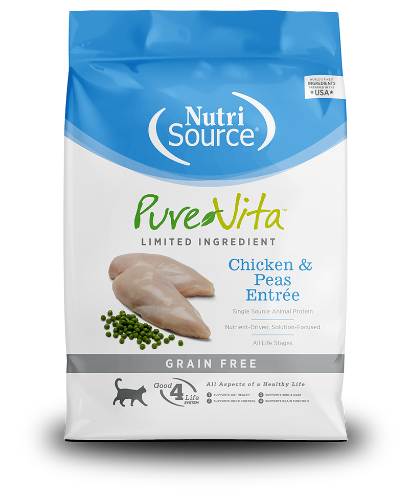NutriSource - PureVita - Grain Free Chicken & Peas Entrée (Dry Dog Food)