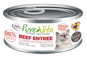 NutriSource | PureVita | Limited Ingredient Beef Entree | Wet Cat Food Near Me Toronto | ARMOR THE POOCH