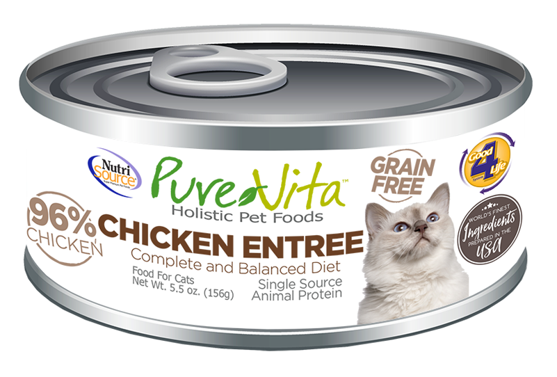 NutriSource | PureVita | Limited Ingredient Chicken Entree | Wet Cat Food Near Me Toronto | ARMOR THE POOCH