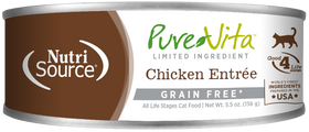 NutriSource | PureVita | Limited Ingredient Chicken Entree | Wet Cat Food Near Me Toronto | ARMOR THE POOCH