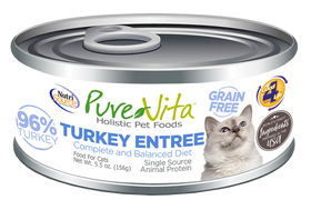NutriSource | PureVita | Limited Ingredient Turkey Entree | Wet Cat Food Near Me Toronto | ARMOR THE POOCH
