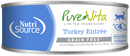 NutriSource | PureVita | Limited Ingredient Turkey Entree | Wet Cat Food Near Me Toronto | ARMOR THE POOCH