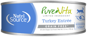 NutriSource | PureVita | Limited Ingredient Turkey Entree | Wet Cat Food Near Me Toronto | ARMOR THE POOCH