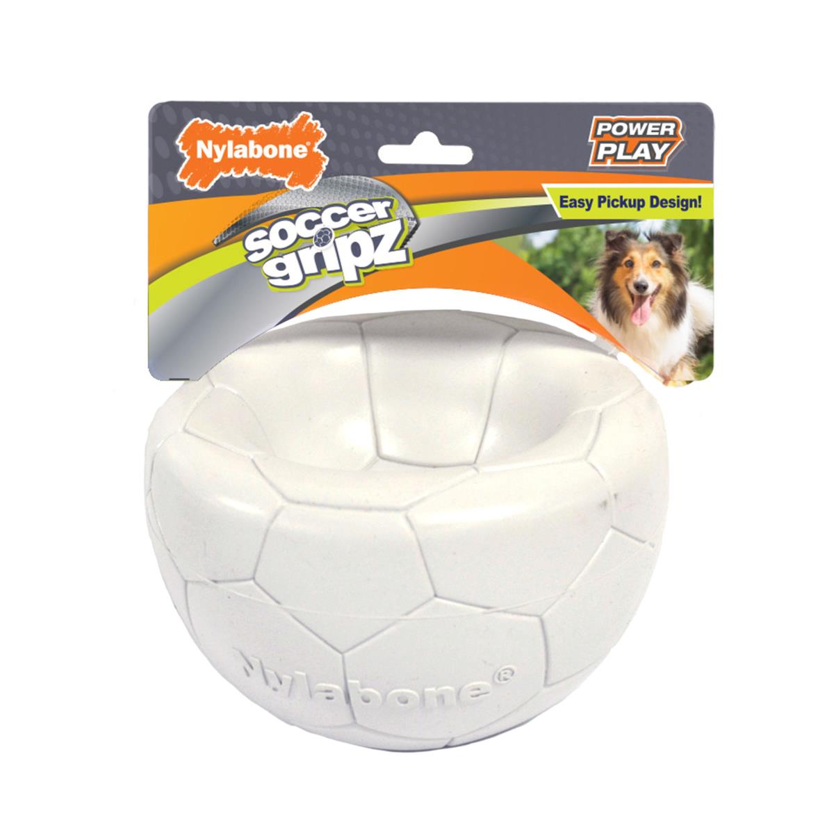 Nylabone - Power Play Gripz Dog Soccer Ball Toy