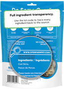 Open Farm | Dehydrated Cod Skins Dog Treat | Pet Food Stores Near Me Markham | ARMOR THE POOCH