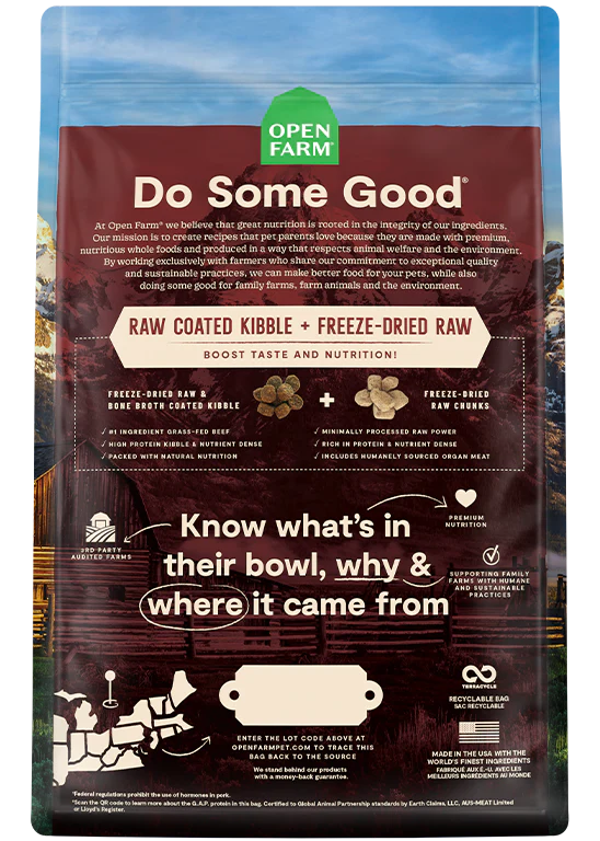 Open Farm | Front Range Ancient Grain RawMix | Dry Dog Food Near Me Markham | ARMOR THE POOCH