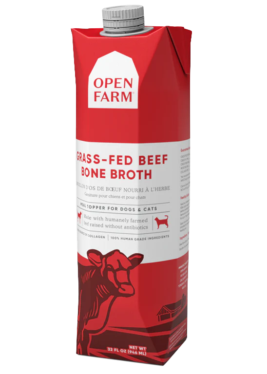 Open Farm - Grass Fed Beef Bone Broth - Pet Food Stores Near Me Toronto