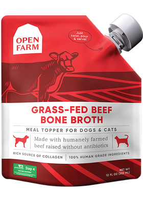 Open Farm - Grass Fed Beef Bone Broth -Pet Food Stores Near Me Toronto