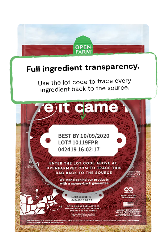 Open Farm | Grass Fed Beef & Ancient Grains | Dry Dog Food Near Me | ARMOR THE POOCH