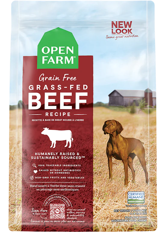 Open Farm | Grass Fed Beef Dry Dog Food | ARMOR THE POOCH