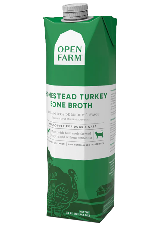 Open Farm | Homestead Turkey Bone Broth For Pets | ARMOR THE POOCH
