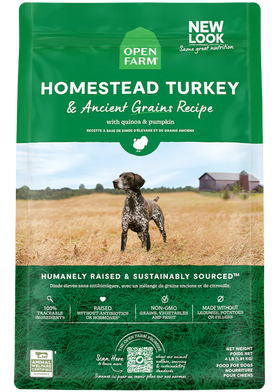 Open Farm | Homestead Turkey & Ancient Grains | Dry Dog Food Near Me Markham | ARMOR THE POOCH