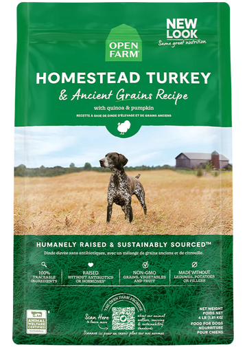 Open Farm | Homestead Turkey & Ancient Grains | Dry Dog Food Near Me Markham | ARMOR THE POOCH